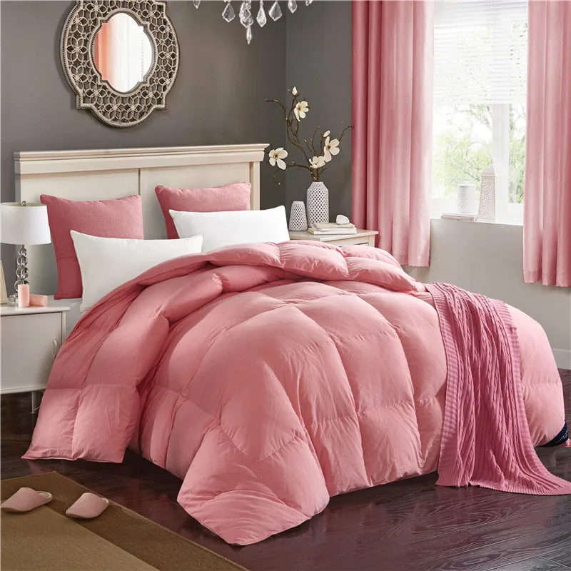 [Doremi] Washed Cotton and thick Duck Down Comforters Double Feather
