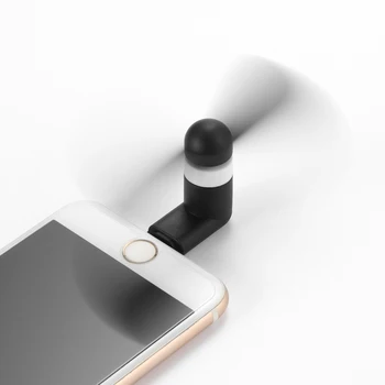 

Powstro USB Fan Cooling Micro USB Gadget Flexible Fan For Phone Universal Portable Summer For IOS Phone OTG USB Mini