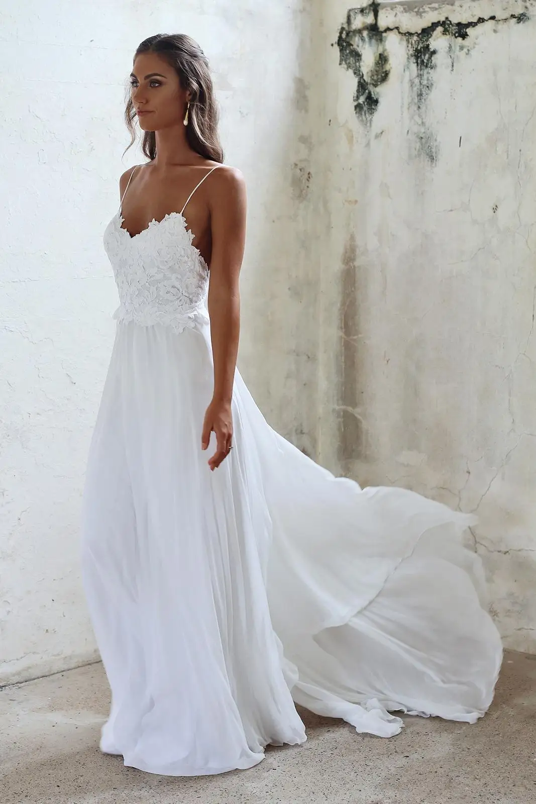

Evening Dress 2019 Sexy V-Neck Sleeveless Applique Evening Party Prom Formal Gowns Long Dresses Vestidos Robe De Soiree