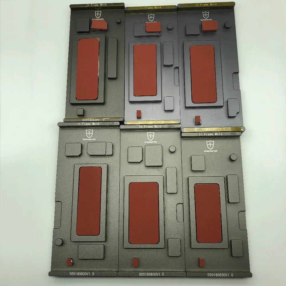 

LCD laminating mold work with middle frame for samsung s7 edge s8 s8 plus s9 s9 plus OCA master inframe mold laminating mould