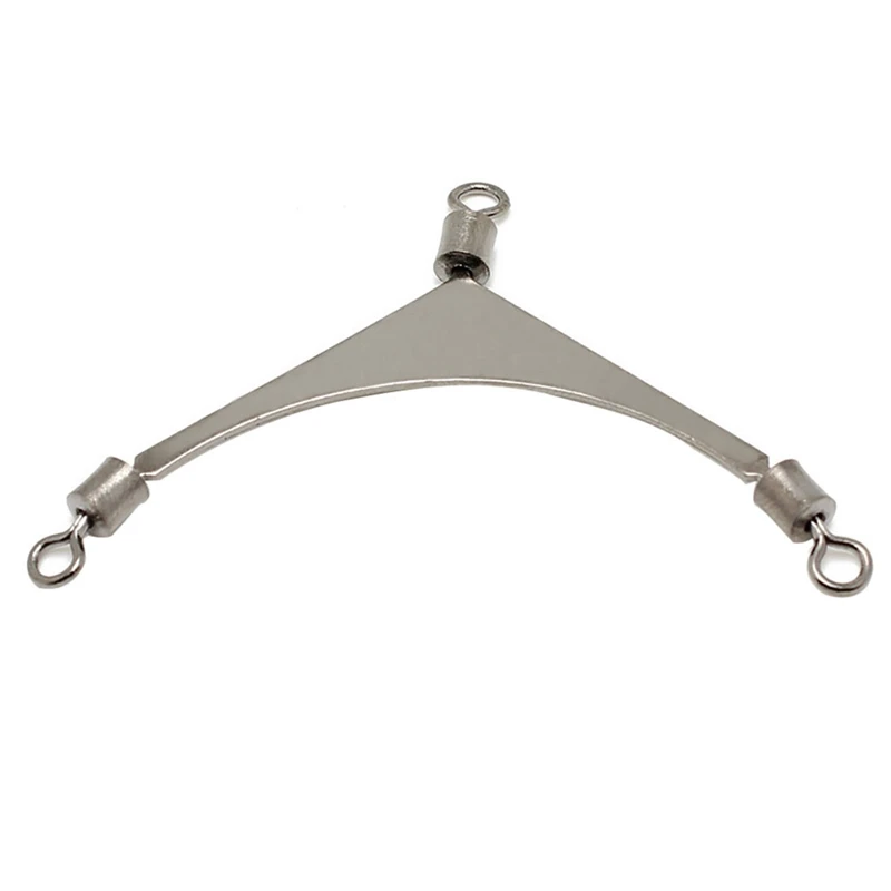 

High-speed Alloy Copper Fishhook Wire Splitter Fishing Swivel Connector