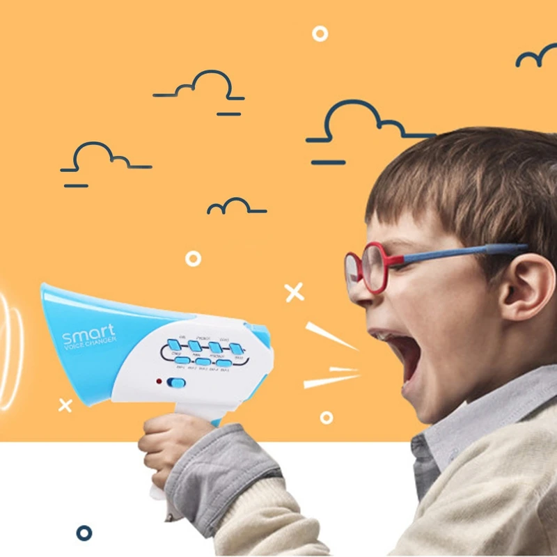 Cute Modifier Mini Horn Girls Boys Voice Change Gifts Plastic 5 Music Voice Changer Robot Education Gadget Multicolor Optional Cute Modifier Mini Horn Girls Boys Voice Change Gifts Plastic 5 Music Voice Changer Robot Education Gadget Multicolor Optional