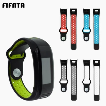 

FIFATA For Garmin Vivosmart HR New Replacement Silicone Strap Sport Wrist Band Bracelet Watchband For Garmin Vivosmart HR L/S