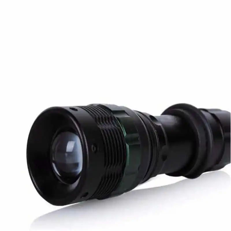 3000 Lumen Zoomable XM-L Q5 LED Flashlight Torch led flashlight 18650 Zoom Super Bright Light powerful led flashlight #4S7 (4)