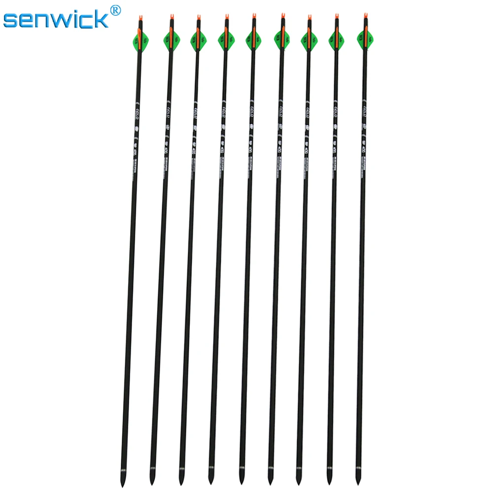 Стрелы из углеродного сплава 300 или 400 для стрельбы лука 6 шт.|dart arrows|carbon dartsdart darts |