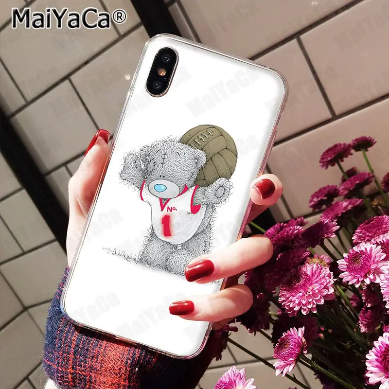 MaiYaCa силиконовый чехол для телефона, низкая, Tatty Teddy Me To You Bear для iphone 11 pro 8 7 66S Plus X 10 5S SE 5C XS XR XS MAX - Цвет: 19