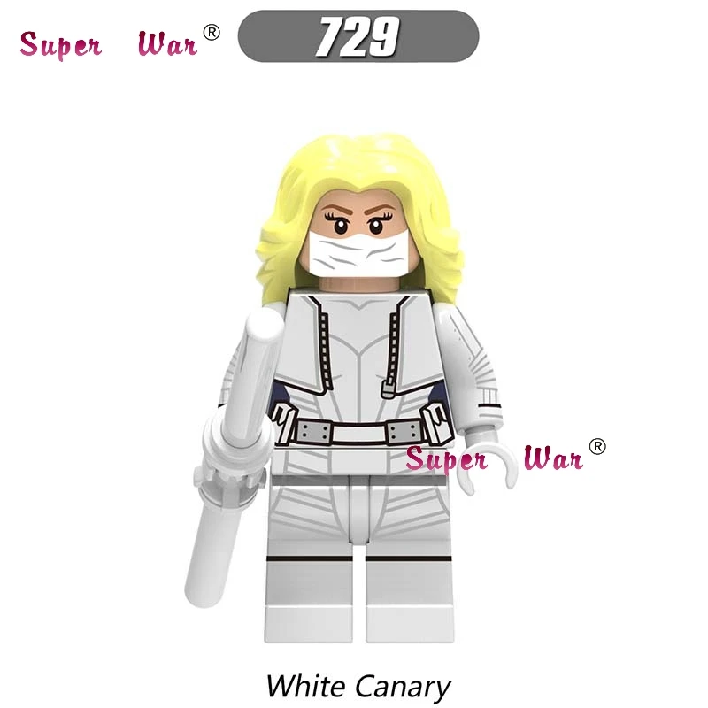 

Single super heroes marvel dc comics Arrow White Canary building blocks models bricks toys for children kits