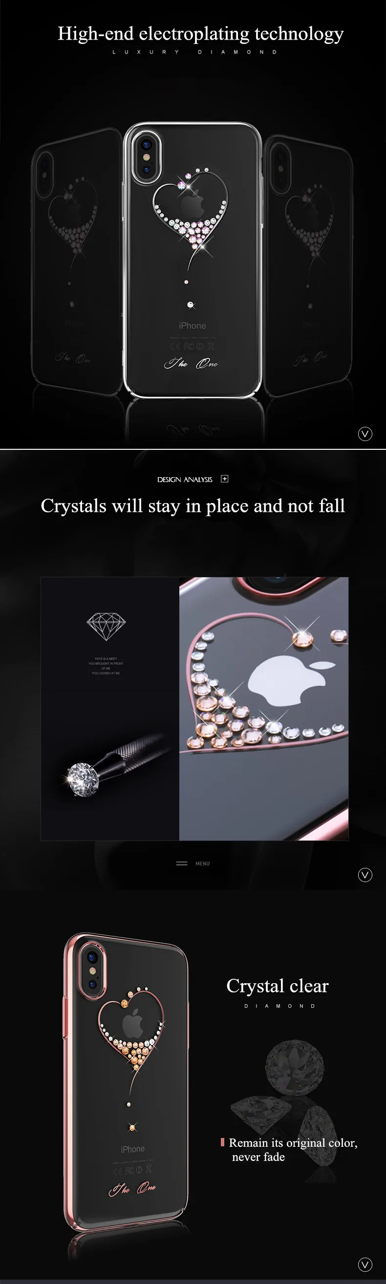 case for iPhone X case luxury  (6)