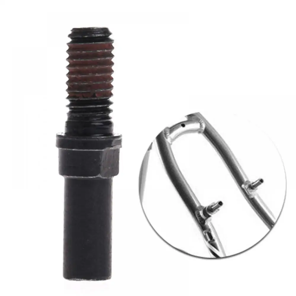 Freno de columna Freno 0,8 cm Marco de pivote negro Vite Bike V piezas pernos horquilla de Freno