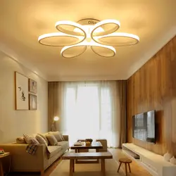 Современные потолочные светильники, светодиодный светильник для спальни, гостиной, дизайн, Кухонные светильники, акриловая Потолочная
