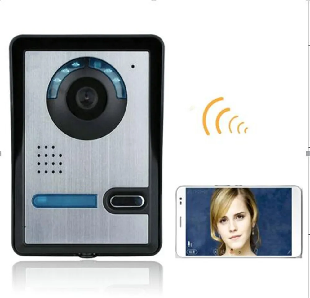 720p Motion Detection APP Remote Control WIFI Doorbell Video Door Phone