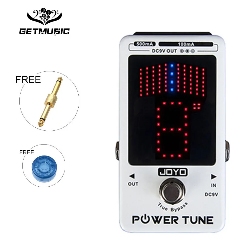 JOYO JF 18R источник питания и тюнер со светодиодный ным экраном для 9 В постоянного