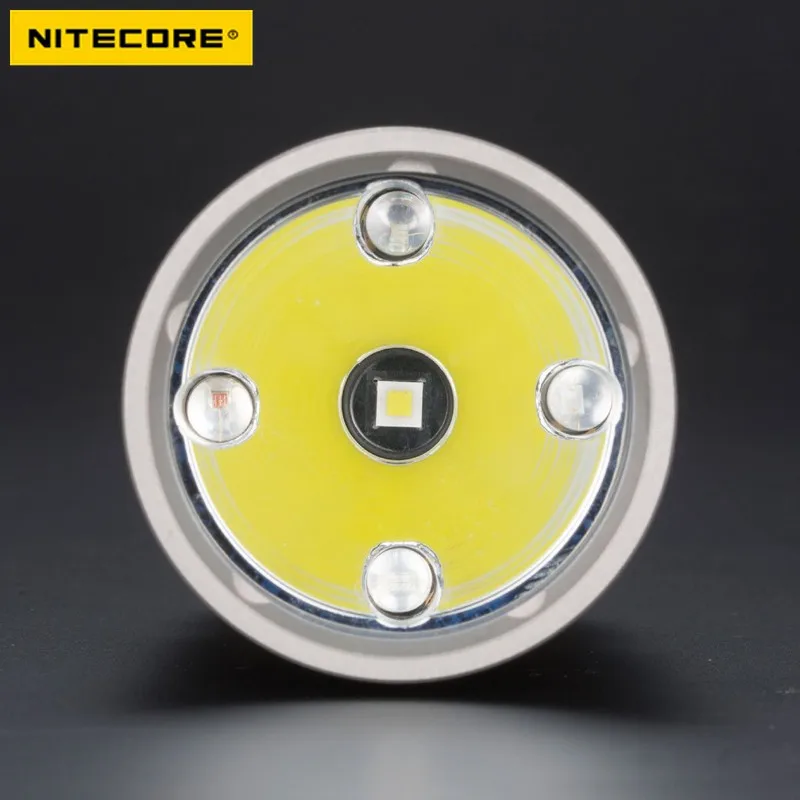 NITECORE SRT7GT 1000 люмен CREE XP L HI V3 Четыре Цвета УФ светодиодный фонарик умный кольцо