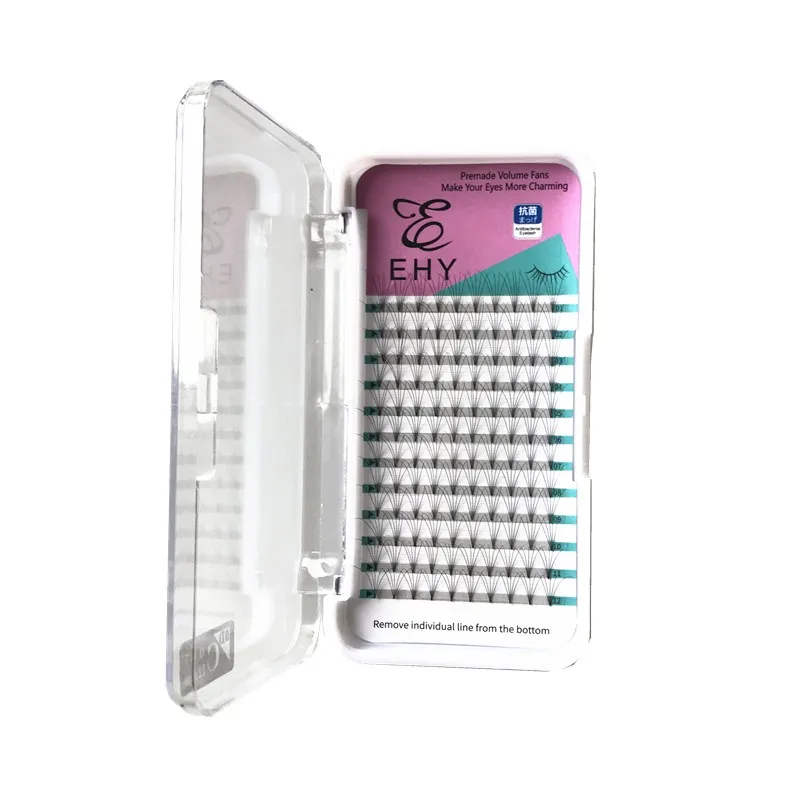 

12line 8-15 or Mixed 0.07&0.10 C&D Curl Premade fans Lashes 3D Pre made Russian Volume Eyelash Extensions Long