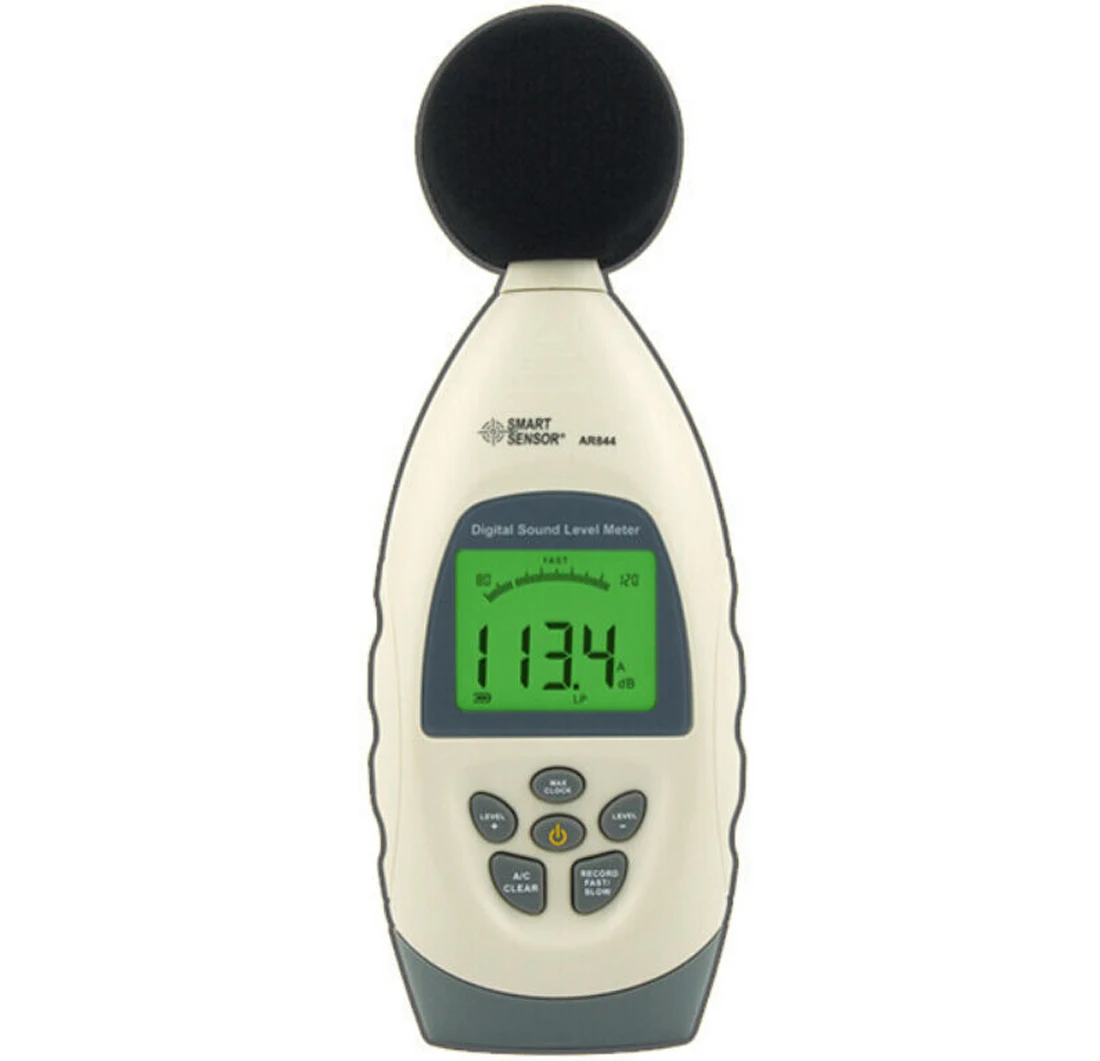 Digital Sound Level Meter Measuring Range 30130dB Frequency Range 31