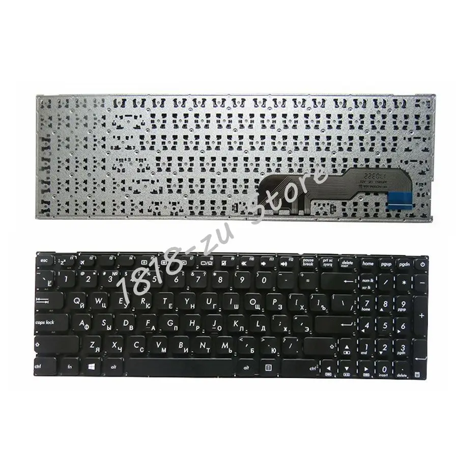  YALUZU  Russian keyboard for Asus X541 X541U X541UA R541UA K541 X541UV X541S X541SC X541SC X541SA R