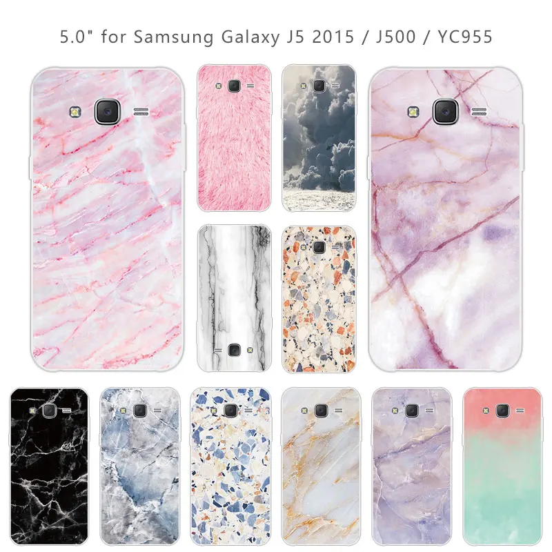 Чехлы для Samsung J5 2015 силиконовые чехлы J5008 SM-J500F J500 J500F задней панели телефона из