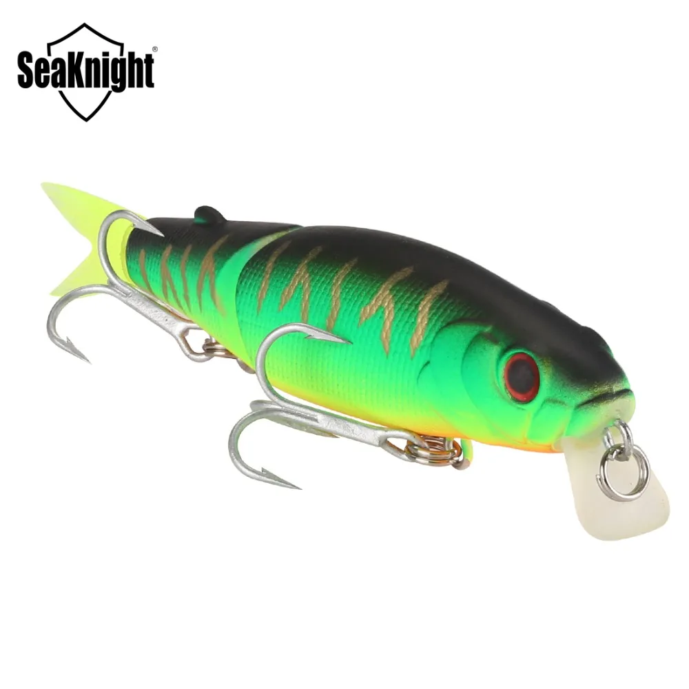 SeaKnight SK044 блесна рыболовная приманка 1 шт. 7 4 г 90 мм/3.54in 0 м Jerkbait 2 секции мягкий хвост