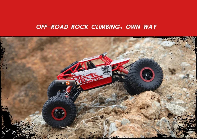 Радиоуправляемый автомобиль 4WD Rock Crawlers 4x4 вождение автомобиля с двойным мотором