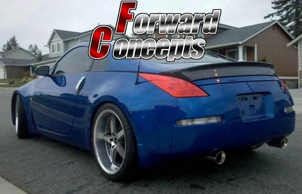 

FOR CARBON FIBER 03-08 FAIRLADY 350Z Z33 REAR WING TRUNK SPOILER