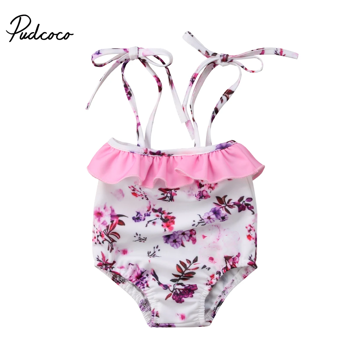 Toddler Girl Swimsuit Baby Girl Ruffled Swimsuits (12M-5T) Cute