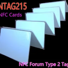 10 шт./лот NTAG215 NFC карты NFC Forum Тип 2 тег 13,56 МГц ISO/IEC 14443 RFID карты для всех NFC мобильных телефонов