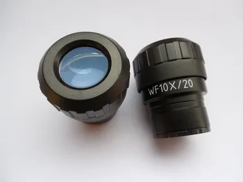 

2pcs Super Wide Field WF10 X/20mm eyepieces With Mounting size 30mm For Stereo Microscope eyepieces Diopter Adjustable