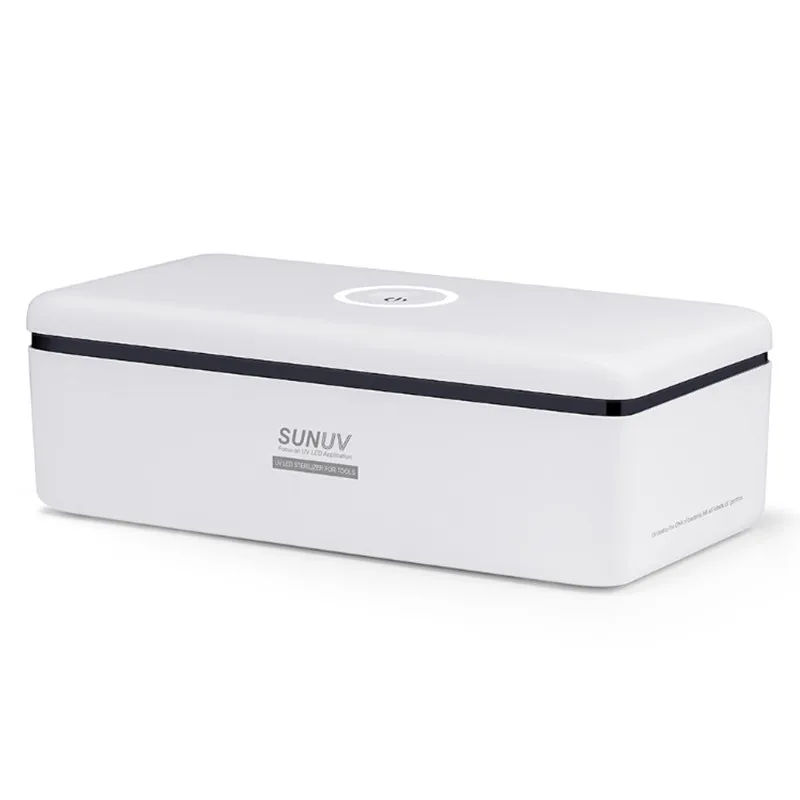 

SUNUV S2 UV Light Sterilizer Storage Box For Comestic Nail Tools 10PCS LEDS Personal Care Disinfection Machine Beauty Salon Use