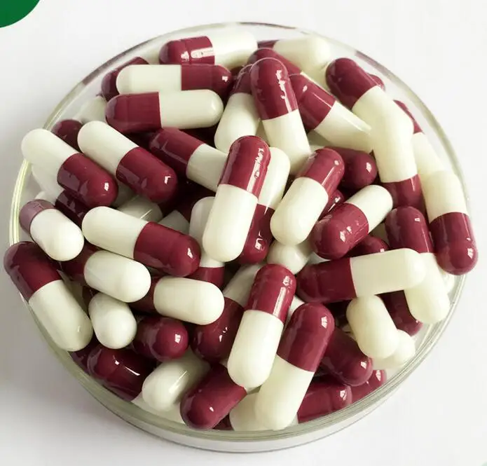 

Fedex Free shipping (10,000pcs/lot) cap and body Closed Size 0 Brown/White hard capsule,gelatine empty capsule