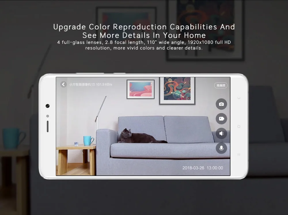 Xiaomi Mijia Xiaofang Dafang умная камера 1S IP камера новая версия T20L Чип 1080P WiFi приложение управление камера для домашней безопасности