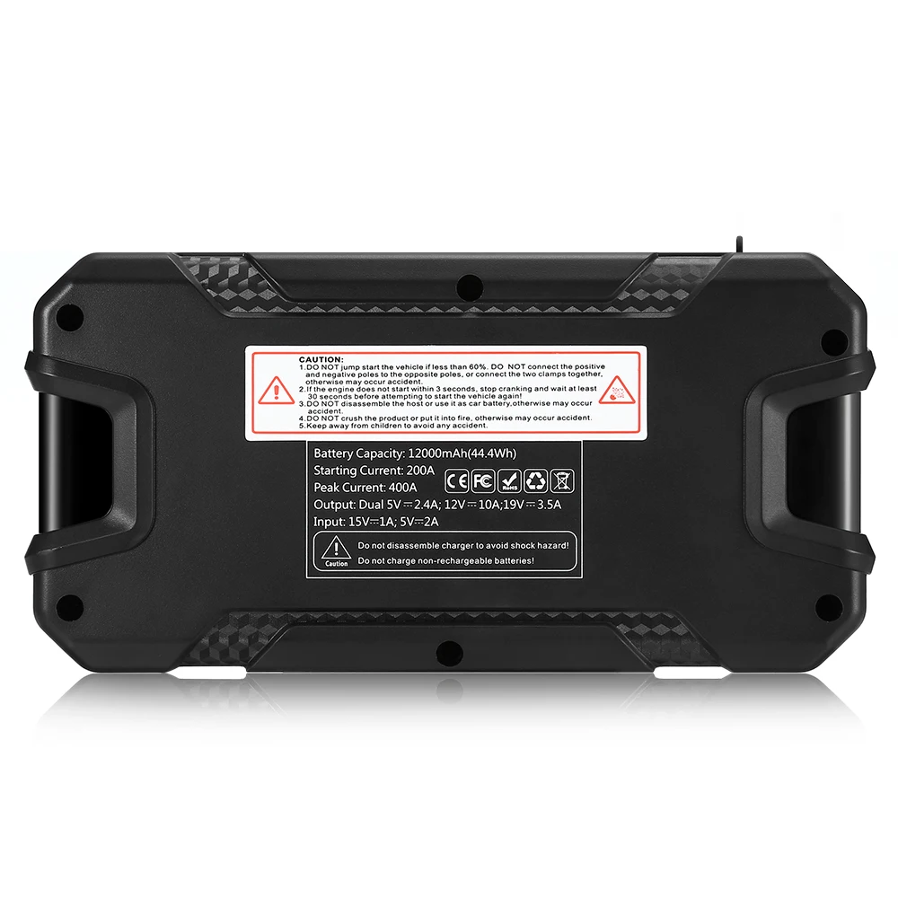 12000 мАч Универсальный Автомобильный прыжок стартер power Bank автомобильный