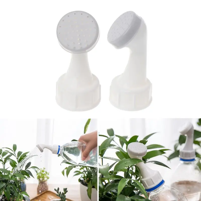 

2Pcs Hose Nozzle Portable Watering Sprinkler Plant Bottle Waterer Spout Adapter