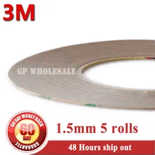 Продвижение 5x 1,5 мм* 55 м 3 м 9495LE 300LSE супер сильная липкая Двухсторонняя клейкая лента для iPad mini iphone