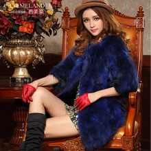 2013 winter luxury fashion brand slim medium long ladies real raccoon fur coat jacket 5colors S/M/L/XL/XXL free shipping D2085