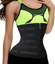 Zipper and Hook Waist Trainer Body Shaper Tummy Fat Burner Girdles Hourglass Shaper Slimmer Belt Waist Cincher Underbust Corset