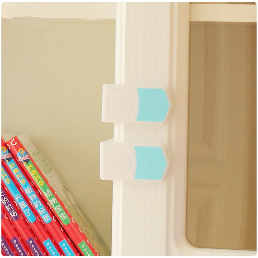 2019 New Baby Safety Security for Drawers Cabinet Locks Protection Child Proof Door Lock Children Kids Plastic Lock Child Safety