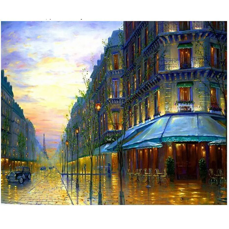 Aliexpress.com : Buy 2016 New 3d Diy Diamond Painting City Streets