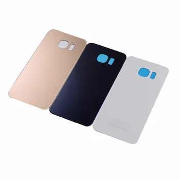 

1Pieces Rear Back Cover S6 G920F Battery Cover Back Glass Door For Samsung S6 edge plus G925F G928F Housing Back Battery Cover
