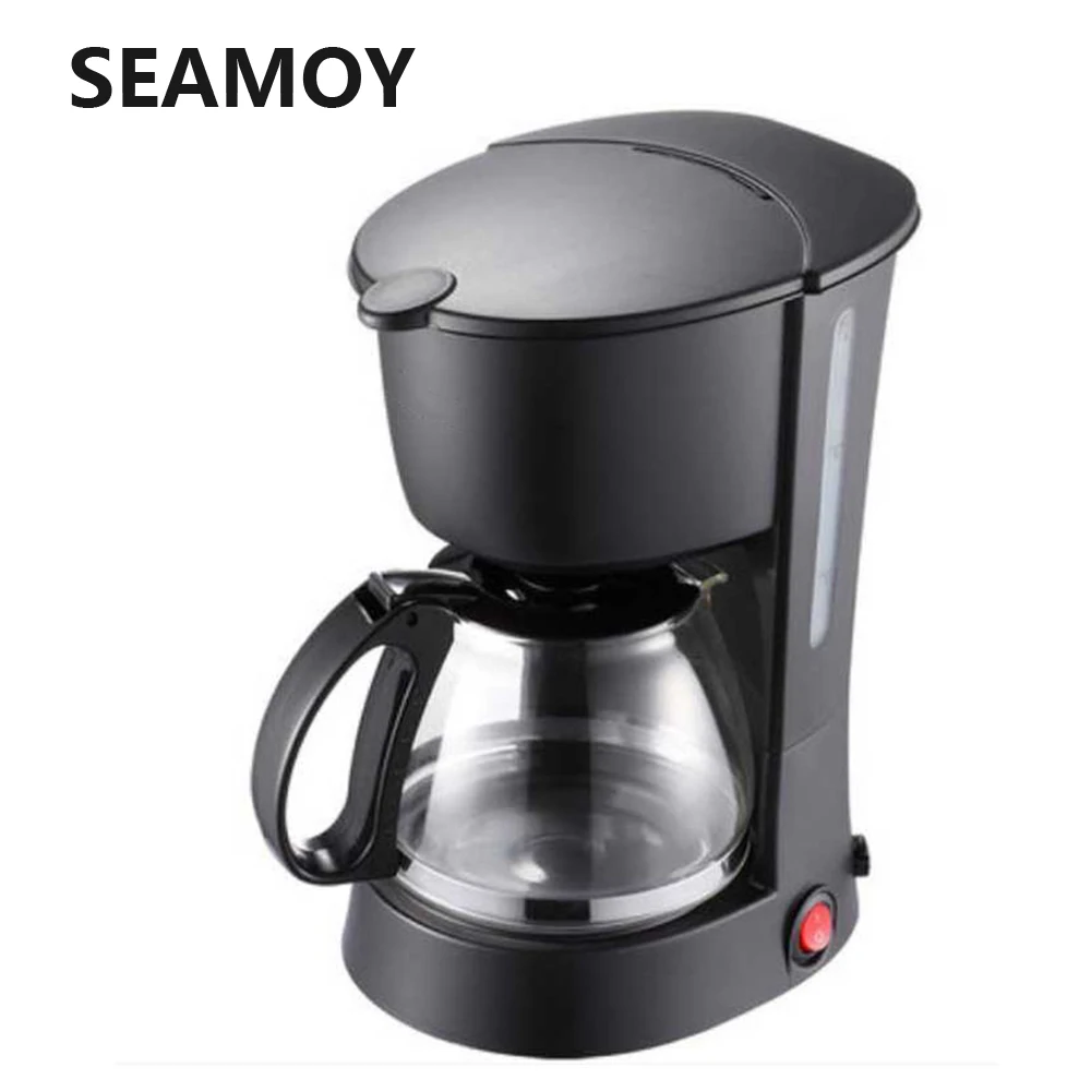 Капельная Кофеварка Seamoy американо 220 В 550 Вт электрическая многофункциональная