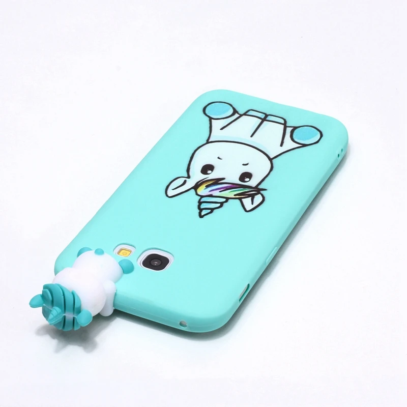 Etui для samsung Galaxy A5 2017 чехол телефона 3D Единорог Panda собачий силиконовый на СПС Coque A3