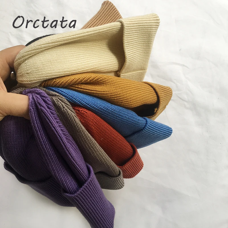 

Chic Winter Knit Skull Hats Warm Beanies Hats Unisex Men Women Solid Color Knitted Cuff Skullies Cap for Female Male 9 Colors