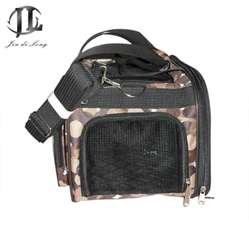 

Pet Bag Camouflage Nylon Waterproof Mesh Breathable Portable Handbag for Middle Small Dog Cat Bag Pet Outdoor Travel Carrier Bag