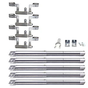 

Uniflasy Stainless Steel Grill Burners & Crossover Tubes for Brinkmann Grill Models 810-1420-0, 810-1470, 810-1470-0, 810-2410-S