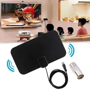 

50 Miles Booster Active Indoor HD Digital TV Antenna Aerial 25DB Gain HDTV