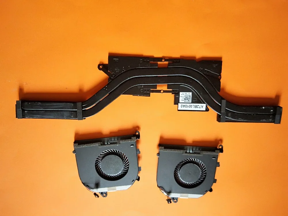 Для Dell XPS 15 9570 серии ноутбук процессор вентилятор охлаждения радиатора 008YY9 0TK9J1 0G5N3