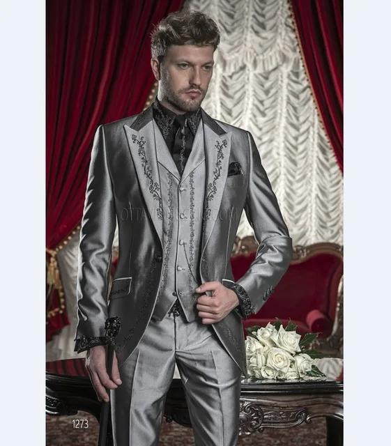Newest-Embroidery-Groomsmen-Peak-Lapel-Groom-Tuxedos-Shiny-Grey-Men-Suits-Wedding-Prom-Best-Man-Blazer.jpg_640x640