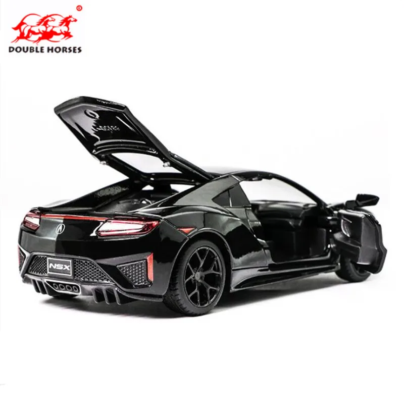 

1:32 Toy Car Acura NSX Metal Alloy Diecast Car Model Miniature Scale Model Sound and Light Model Car boy Toys For Children Gift
