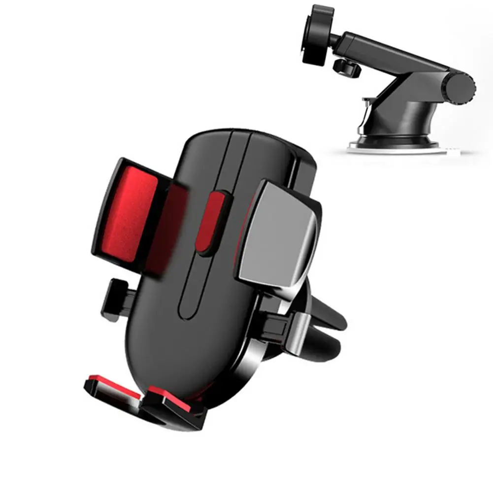 Car Air Outlet Mobile Phone Holder Car Bracket 360 Degree Adjustable Suction Cup Type Gravity Induction Auto Car Phone Holder Car Air Outlet Mobile Phone Holder Car Bracket 360 Degree Adjustable Suction Cup Type Gravity Induction Auto Car Phone Holder