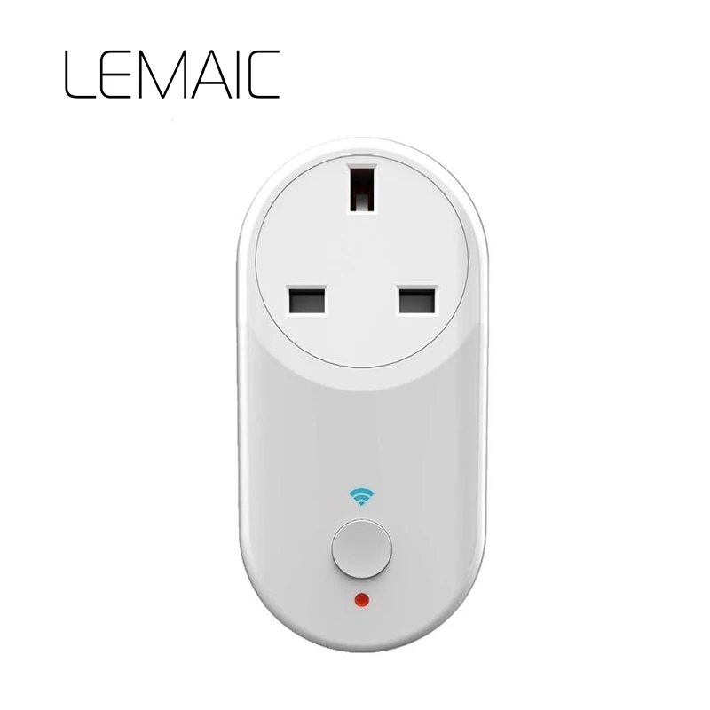 

LEMAIC Timer plug UK wifi power socket plug outlet smart Home Automation APP Control switch Work with Amazon Alexa Google