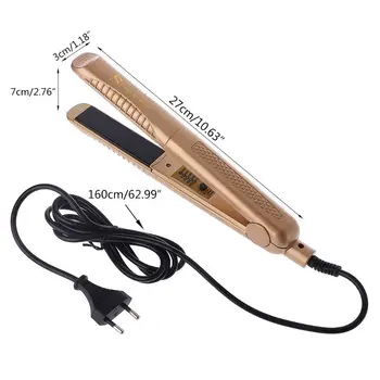 

Flat Iron Professional Ceramic Tourmaline Plate Hair Straightener Styling Tool